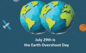 Earth Overshoot Day - thời điểm nhân loại lạm dụng tài nguyên vượt ngưỡng phục hồi của Trái đất lại đến, và nó là sớm nhất lịch sử