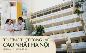 Xuất hiện ngôi trường cấp 3 công lập cao nhất Hà Nội, siêu đẹp và hiện đại với vô vàn góc sống ảo xịn sò