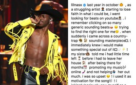 Ăn mừng "Old Town Road" lập kỷ lục lịch sử, Lil Nas X viết bài cảm ơn đậm chất "trẻ trâu", đọc hoa mắt vì toàn emoji