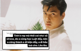 Quang Đại khẩu chiến với anti-fan trên Instagram: Bị doạ kiện, chú Đại "thần đồng" thách thức đối thủ vì mình... học Luật ra mà!
