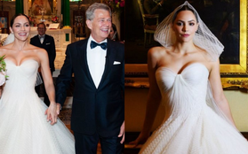 Đám cưới hot nhất Hollywood hôm nay: Cặp đôi "bố con" hơn kém 3 giáp lên xe hoa, nhan sắc cô dâu gây choáng