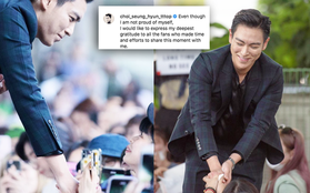 T.O.P (Big Bang) cuối cùng đã trở lại Instagram sau 2 năm, khiến dư luận đổi chiều nhờ lời hối lỗi và một hành động