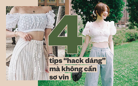 Trong những ngày nắng nóng, cập nhật ngay 4 tips sau để ăn mặc "hack” dáng mà không cần sơ vin