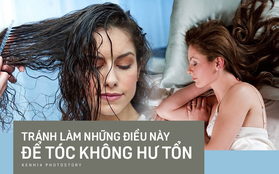 Tránh xa 5 sai lầm khi đi ngủ để tránh tóc thành rễ tre, gãy rụng nhiều