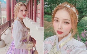 Nàng nào chuẩn bị đi Hàn phải "ghim" ngay cách makeup, làm tóc xinh như mộng của Pony để diện Hanbok thật lung linh