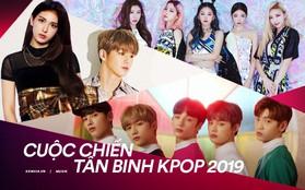 Kpop 2019: ITZY, TXT, Kang Daniel cạnh tranh giải tân binh của năm quyết liệt cùng quá nhiều đối thủ ấn tượng!