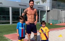 Đăng bức ảnh tập luyện cùng hai đồng đội đặc biệt, Messi nhận về triệu lượt thả tim nhưng đáng chú ý nhất vẫn là cơ bụng của siêu sao này