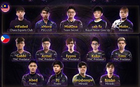 Điểm danh anh tài Đông Nam Á tại TI9, Dota2 Việt khó có cửa giành vàng tại Sea Games!