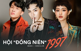 Hội "đồng niên" 97-line của Vpop: Người bỏ túi toàn hit, người "lắm tài nhiều tật", kẻ vẫn chật vật tìm chỗ đứng