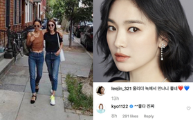 Bạn thân khoe ảnh vi vu New York cùng Lee Hyori, Song Hye Kyo có động thái hiếm hoi sau chuỗi ngày im lặng