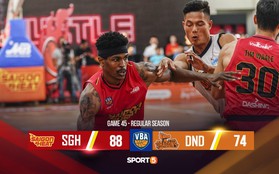 Ca khúc khải hoàn tại CIS, Saigon Heat hoàn tất cú "sweep" trước Danang Dragons