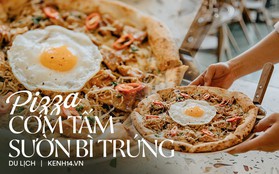 Lấy hết can đảm ăn một miếng pizza cơm tấm sườn bì trứng đang "hot" rần rần của Pizza 4P's: Tưởng không ngon ai ngờ ngon không tưởng!