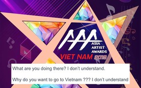 Nghe tin AAA 2019 tổ chức ở Việt Nam, netizen Hàn bày tỏ thái độ khó chịu "không hiểu tại sao"?