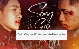 Soi từng "cọng lông" phim ngắn Sóng Gió, fan ngỡ ngàng vì bị "cặp đôi triệu view" cho ăn cú lừa ngoạn mục