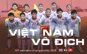 Đội trưởng cởi áo ăn mừng và nhận thẻ đỏ trong ngày tuyển nữ Việt Nam đánh bại Thái Lan, đoạt ngôi vô địch Đông Nam Á
