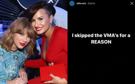 Không dự VMAs 2019 nhưng Demi Lovato vẫn cà khịa chỉ vì đam mê, nhân vật nhắm đến là Taylor Swift?