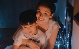Hoa hậu Diễm Hương đón sinh nhật bên con trai, nhưng hoàn toàn không thấy ông xã dù liên tục phủ nhận tin đồn ly hôn