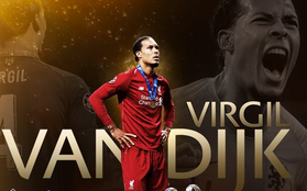 Đánh bại cả Messi lẫn Ronaldo, Virgil van Dijk chính thức trở thành cầu thủ xuất sắc nhất châu Âu