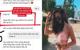 Shop của hot girl Instagram nổi tiếng sexy bị "bóc phốt" hết hàng nhưng không chịu trả lại tiền cho khách: Là sơ suất hay lươn lẹo?