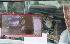 Vụ bé lớp 1 tử vong trên xe đưa đón: Camera ghi lại toàn bộ hình ảnh thời điểm chiếc ô tô ra vào điểm gửi xe