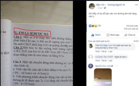 Sợ học sinh nản chí với bài khó, cô giáo chỉ thay đổi một vài từ trong bài tập về nhà khiến học sinh không làm cũng không được