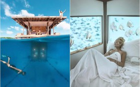 Ai mà tin được ở châu Phi lại có một resort dưới nước đẹp xuất sắc như thế này!