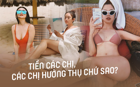 Thuý Vi - Hàn Hằng - Sĩ Thanh: Bộ 3 “girl thị phi” đam mê du lịch kiểu hưởng thụ, 1 chuyến đi thay cả chục bộ bikini để chụp hình "sống ảo"