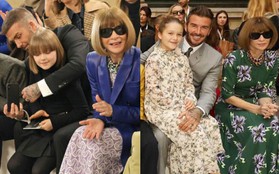 Gia đình Beckham dắt nhau đi sự kiện của mẹ: Harper nổi nhất nhà, gây choáng với màn "dậy thì" sau 7 tháng