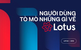 Người dùng tò mò những gì về Lotus trước giờ G?