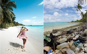 Dân tình khóc thét khi biết hòn đảo "thiên đường" ở Ấn Độ Dương sắp bị xoá sổ bởi hơn 410 triệu mảnh rác, đa số là nhựa dùng 1 lần
