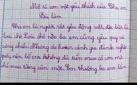 Chân dung các ông bố bị "bóc trần trụi" qua bài văn tả của con, đọc xong không ai nhịn được cười