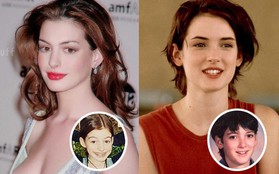 Loạt mỹ nhân Hollywood lột xác sau tuổi dậy thì: Anne Hathaway thay đổi ngoạn mục cũng không bằng "tình cũ" Johnny Depp