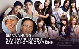 YG nghiêm khắc 1 thì SM phải nghiêm khắc 10 với những quy tắc "khét tiếng" khiến các thực tập sinh phải "rùng mình" mỗi khi nhắc lại