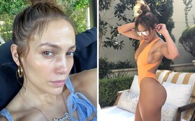 Học ngay bí kíp "trẻ mãi không già" của Jennifer Lopez: U50 mà nhìn da dẻ, thân hình căng tràn sức sống