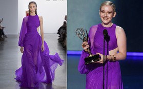 Chọn đầm tím lịm của Công Trí dự Emmy 2019, nữ diễn viên người Mỹ giành luôn giải thưởng cao quý nhất