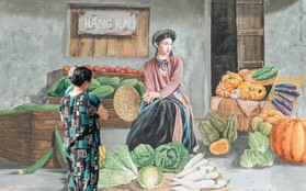 7 sinh viên biến làng trồng rau củ thành làng bích họa đầu tiên của Hà Nội