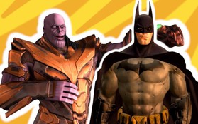 Rất thú vị, đây là tựa game đầu tiên có sự xuất hiện của cả nhân vật Marvel và DC