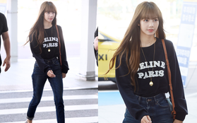 Khoe eo nhỏ khó tin tại sân bay, lần đầu tiên Lisa (BLACKPINK) bị Knet chê bai: "Nhìn như bộ xương ấy"