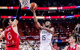 Thắng vất vả trước Thổ Nhĩ Kỳ, tuyển bóng rổ Mỹ ghi tên ở vòng tiếp theo FIBA World Cup