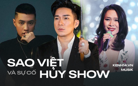 4 sự cố hi hữu khiến show bị dời, hủy sát giờ: sân khấu cháy rụi, bệnh nặng bất ngờ, phòng cháy chữa cháy không đảm bảo!