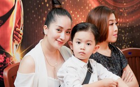 Khánh Thi khoe con trai 4 tuổi đầy chững chạc trên ghế nóng show thực tế mới