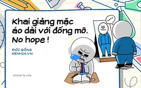 Khai giảng ai chẳng háo hức nhưng ngẫm lại cũng nhiều kỉ niệm đáng để... "rén" ra phết!