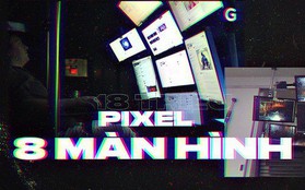 Tôi mua về bộ 8 màn hình với 18 triệu pixel, dùng thử xem nó thế nào và đây là kết quả