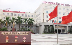 Thủ khoa Học viện Cảnh sát nhân dân là thí sinh Hòa Bình được nâng 16,5 điểm