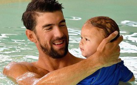 Michael Phelps dạy con bơi từ khi 3 tháng tuổi, và đây là bí quyết của anh ấy