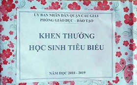 Trao thưởng thùng quà rỗng cho HS: Bệnh thành tích và sự không trung thực