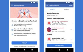 Facebook ra mắt tính năng vận động hiến máu tình nguyện