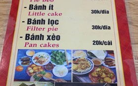 Quán ăn siêu hài hước khi nhờ chị Google dịch menu từ Việt sang Anh, chấp hết mọi trình độ hiểu “nem is gone” là món gì!