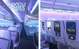 Cận cảnh dàn nội thất siêu hiện đại sắp được trang bị cho các máy bay của Airbus trong tương lai