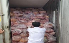 40 tấn thịt heo, gà không rõ nguồn gốc tại cơ sở làm giò chả